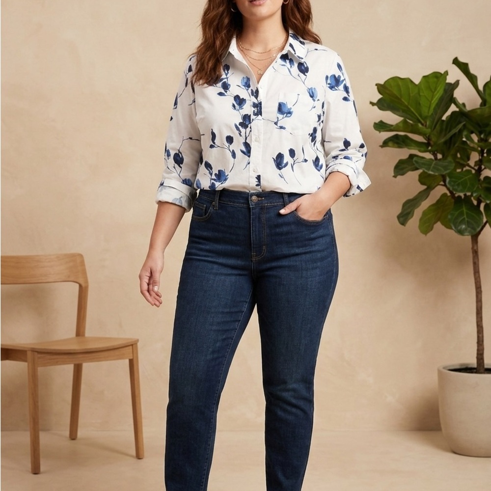 Liverpool‎ Dark Blue blouse